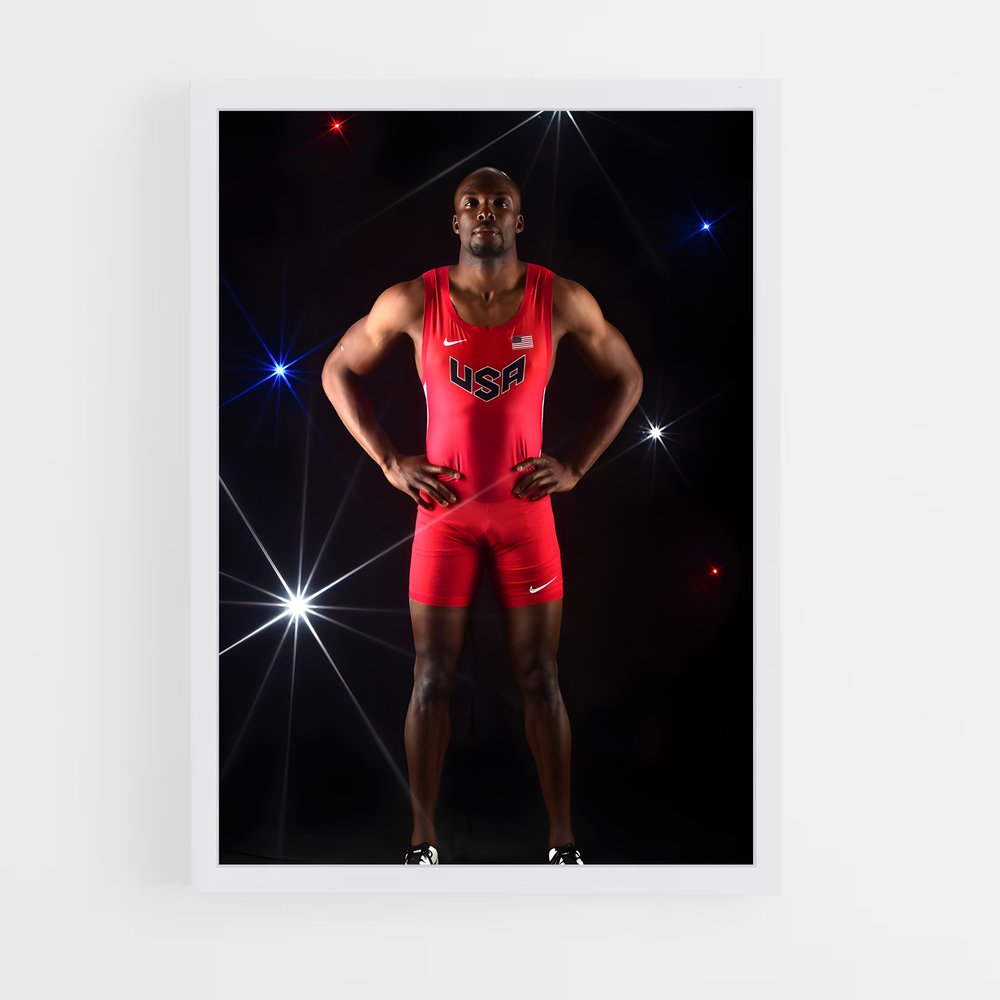 Poster Rumble Champion – affiche Athlétisme (vue 3)